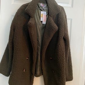 NWT C+D+M Teddy Jacket